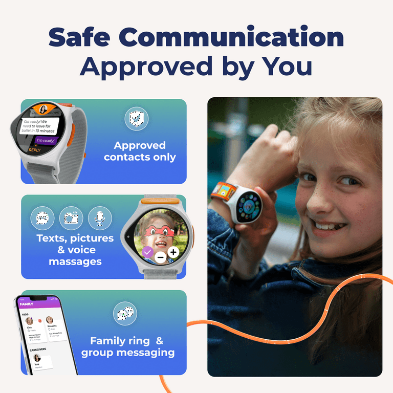 Free Shipping! NickWatch Smart Kids GPS Watch with SOS Voice Call