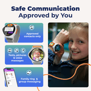 NickWatch Smart Watch for Kids with GPS, SOS, Voice Call and Tracking, Smartwatch for Boys and Girls, Requires NickWatch Data Plan - First Month Free