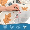 thumbnail image 4 of Yayeee Kitchen Valance Rod Pocket 54" x 18" Living Room Window Curtain, Fall Books, 4 of 6