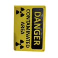thumbnail image 5 of Danger Contaminated Area Nuclear Radiation Sign / Danger - Novelty Sign, 5 of 5