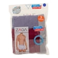 thumbnail image 1 of Boxer Zaga para Caballero Diseño Corto Rayado Varios Colores 3 Piezas Talla M, 1 of 4
