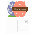 thumbnail image 1 of Feliz Pascua religión Festival colored Egg Set cumpleaños gracias tarjeta postal correo lado 20pcs, 1 of 3
