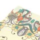 thumbnail image 3 of ABPHQTO Retro círculo flor Mandala bohemio tapiz decoración de pared sala de estar dormitorio tapices 100x150 cm, 3 of 3