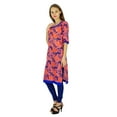 thumbnail image 3 of Phagun Indian Designer Bollywood Kurta Women Ethnic Kurti Cotton Tunic Dress, 3 of 5