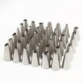 thumbnail image 5 of 10pcs Reusable Stainless Steel Icing Tip Pastry Tips Cake Decorating Supplies (Random Patterns), 5 of 6