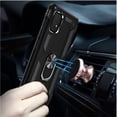 thumbnail image 6 of For Google Pixel 7 Hybrid Durable Hard PC Dual Layer TPU 360° Rotatable Ring Stand Holder Kickstand Fit Magnetic Car Mount Cover ,Xpm Phone Case [ Black ], 6 of 8