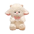 thumbnail image 5 of Soft Plush Lamb Stuffed Animal - Cute Fluffy Sheep Plush Toy, Adorable Lamb Doll for Easter Gift, Durable Plush Toy for Holiday Birthday Gift, Wedding Favor & Home Decor Accent Play, 9.84in, B, 5 of 8