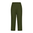 thumbnail image 5 of Zulora Women's High Waisted Capri Yoga Pants with Side Pockets Stretchy Slim Fit Cropped Leggings for Women Quick Dry Comfortable for Running Jogging Pilates Workout and Everyday Casual Wear, 5 of 8