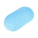 thumbnail image 5 of Alfombrilla de PVC para bañera, alfombrilla para ducha, alfombrilla para suelo fácil de limpiar, alfombra ovalada de 69cm x 39cm, decoración para el Azul, 5 of 9