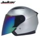 thumbnail image 3 of Casco de motocicleta para hombre y mujer, capacete para motocicleta, cascos para moto, doble lente, medio casco de carreras, para las cuatro estaciones, 3 of 5