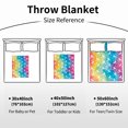 thumbnail image 2 of Unicorn Blanket Gifts for Kids Girls Toddler Unicorn Rainbow Throw Soft Flannel Fleece Blankets for Sofa Couch Baby Shower Birthday Christmas Birthday Gifts Bedroom Nursery Decor 50x60 Inch, 2 of 8