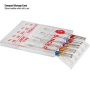 SINGER Assorted Size Universal & Ball Point Sewing Machine Needles - 10 Count