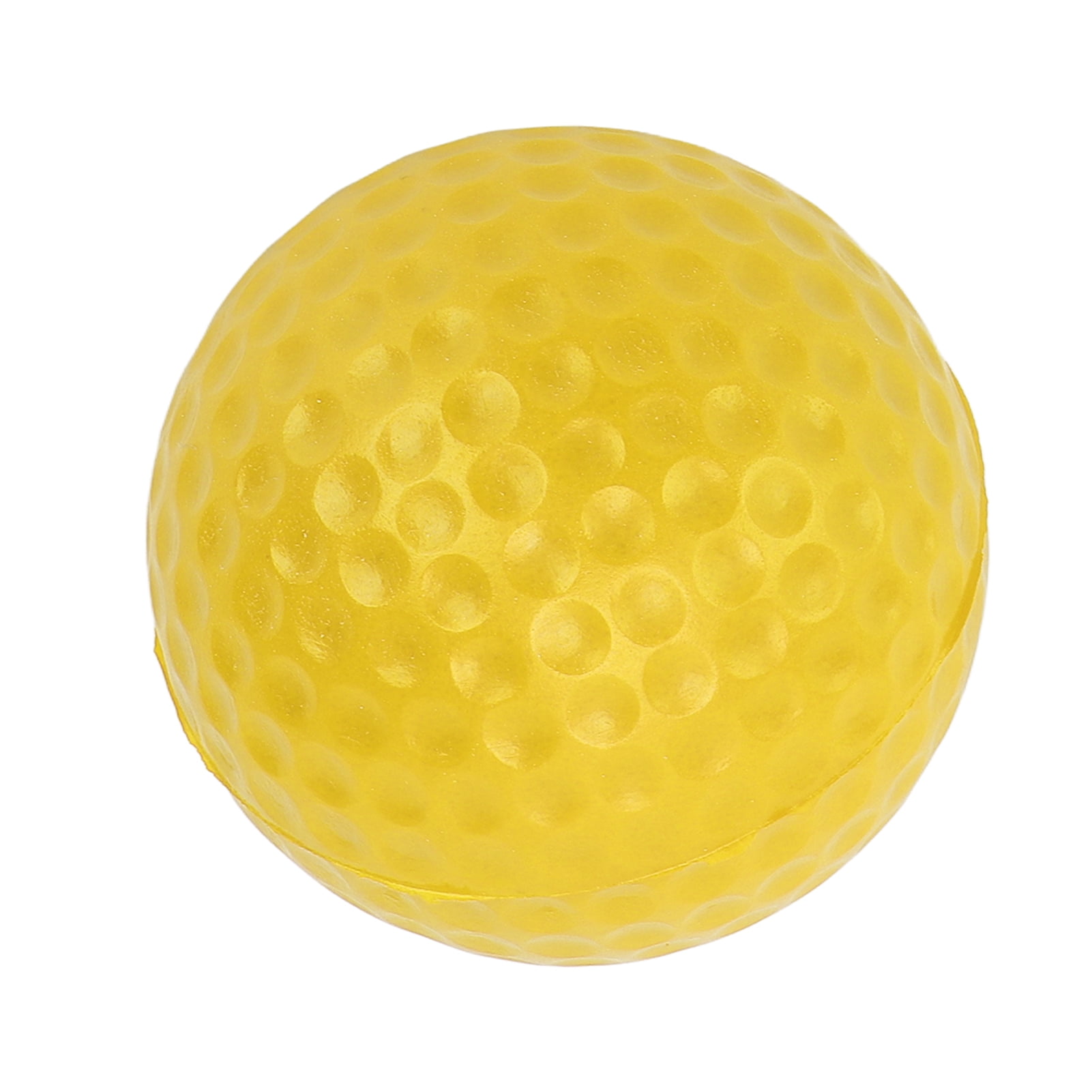 Practice Ball, Good Durability High Impact Resistance  Soft Ball  For Outdoor For Sports Yellow