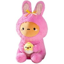 Smoko Plush Pink 8" Tayto Potato Easter Bunny Rabbit Stuffed Animal Pal