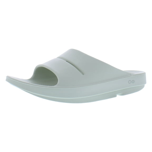 OOFOS OOahh Slide Unisex Shoes Size 9, Color: Cosmic Gray