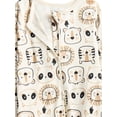 thumbnail image 3 of Wonder Nation Organic Cotton Baby Unisex Zip Front Footed Sleep N Play Pajamas, Sizes Preemie-6/9 Months, 3 of 3