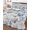 White Blue, variant on Twin Quilt Bedding Set, Beach Coastal Reversible Summer Quilt 3 Pieces, Ocean Nautical Starfish Coral Seashells Lightweight Bedspreads Coverlets with 2 Pillow Shams for All Seasons