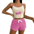 thumbnail image 1 of Women's Underwear Love Print Design Shorts Underwear Set, 1 of 5