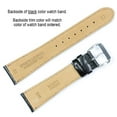 thumbnail image 4 of deBeer brand Smooth Leather Watch Band - Black 19mm (Long Length), 4 of 4