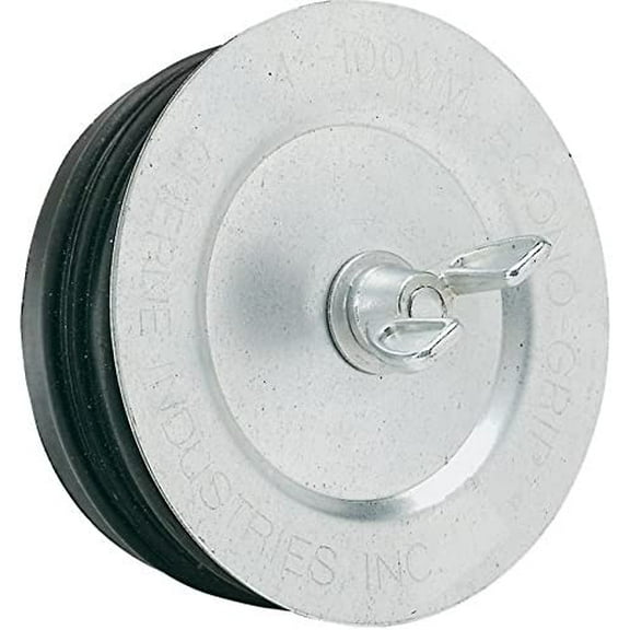 Cherne Pipe Plug,Wing Nut,3.25"H,4"Pipe 271543