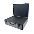 thumbnail image 3 of Almencla Hand Carrying Case with Sponge Padding Equipment Case Carry Case Instrument Tool 46x34x15cm, 3 of 8