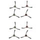 thumbnail image 1 of 8x Adecuado para Deebot Ozmo U2 U2 Pro / Dgn22 Robot de Barrido Accesorios Cepillo Lateral, 1 of 1