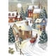 thumbnail image 1 of 30 X 40 Cm, Maison De Neige Diamond Painting Broderie Diamant Peinture Canevas 5d Tableau Enfant Adulte Strass Lot Puzzle Dessin Decoración Murale, 1 of 5
