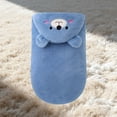 thumbnail image 5 of Bovxnpu Newborn Sleeping Bodysuit Baby Fall Winter Hooded Sleeping Bodysuit Bear Graphic Ear Open Blanket Newborn Sleepwear Summer 2 Piece Outfits, 5 of 7