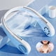 thumbnail image 2 of Naiovety Mini ventilador colgante para el cuello, 5W, recargable por USB, 3 velocidades, ventilador de refrigeración ajustable, enfriador de aire de Electrodomésticos Blanco Naiovety HA006450-01B, 2 of 6