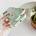 thumbnail image 5 of Cartoon Cute Avocado Flower Hard  for iPhone Case (Green,iPhone 12), 5 of 6