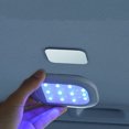 thumbnail image 2 of 1 Uds., luz de lectura de coche LED recargable por USB Beige, lámpara de noche de techo Interior, cambio de 8 colores JAMW Sencillez, 2 of 5