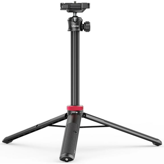 Ulanzi MT-44 Extendable Vlog Tripod for Camera and Smartphone, Black
