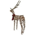 thumbnail image 5 of Northlight 47" LED Lighted Standing Rattan Reindeer Outdoor Christmas Decoration, 5 of 8