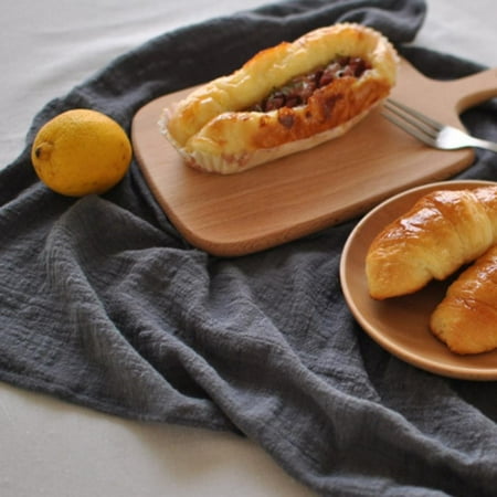 

GOODLY Cotton Linen Japanese-Style Braided Kitchen Table Placemats Cloth Tea Towel Rectangle Photo Background Mat