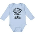 thumbnail image 3 of Inktastic Handpicked for Earth by My Pawpaw in Heaven with Angel Wings Boys or Girls Long Sleeve Baby Bodysuit, 3 of 5