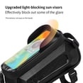 thumbnail image 4 of Bicycle Top Tube Bag, Waterproof Hard Shell Front Beam Handlebar Pouch, Cycling Phone Mount Storage Pack, Mountain Road Bike Frame Gear Accessory, 4 of 7