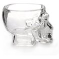 thumbnail image 2 of 2 pieces Shot Glasses with Skull Design 60ml Capacity 4mm Thick Glass, 2 of 4