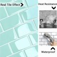 thumbnail image 4 of Thicker Adhesive Splashback for Kitchen Bathroom, Fake Adhesive Wall Tiles Black Adhesive Kitchen Splashback, Waterproof PVC Adhesive Wall Tile, 4 of 5