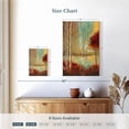 thumbnail image 4 of Elephant Stock Emerald Pond Wall Art - Vertical Canvas Wall Art - Living Room Wall Decor - Nature Canvas - Red And Orange Decor By Ruane Manning - 8" x 12", 4 of 8