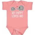 thumbnail image 3 of Inktastic Pappy Loves Me Grandson Boys or Girls Baby Bodysuit, 3 of 5