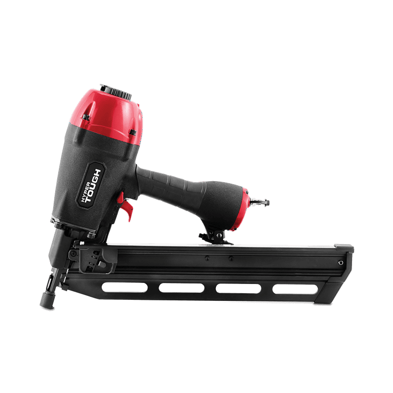 Hyper Tough 21-Degree Pneumatic Framing Nailer, Accepts 2-inch to