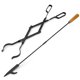 thumbnail image 1 of Pinzas y Atizador Stanbroil 66 cm y 81 cm Resistentes al Calor, 1 of 8