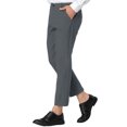thumbnail image 4 of Lars Amadeus Men's Cropped Pants Slim Fit Flat Front Ankle-Length Dress Pants, 4 of 6