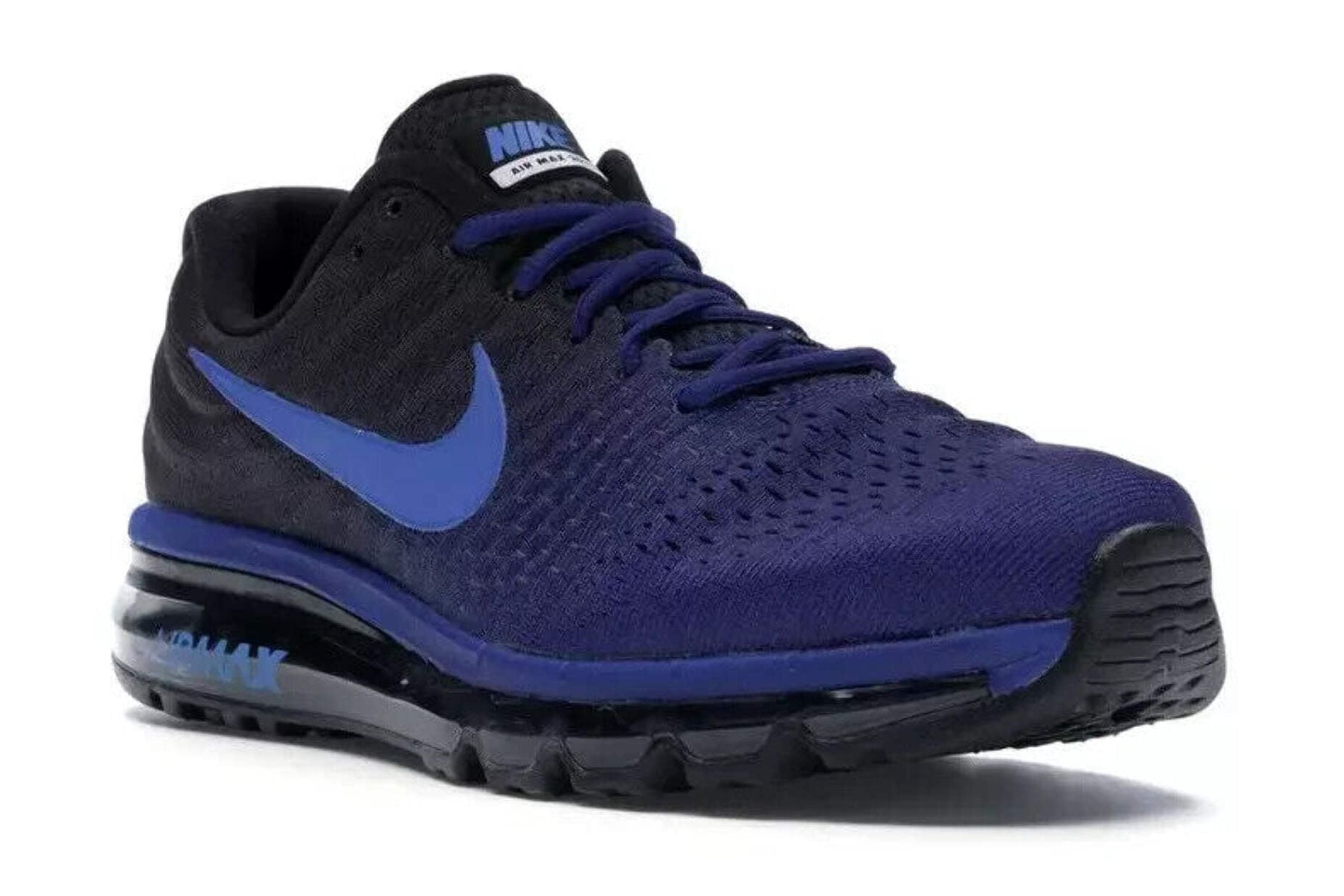 Nike Air Max 2017 849559-401 Men's Blue Low Top Athletic Running Shoes PAW83 (10)