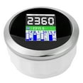 thumbnail image 3 of Multifunction Gauge Multifunction Digital Meter Multifunction Instrument Tachometer Speedometer Temperature Meter Multifunction Gauge 85mm RPM Temp Oil Pressure Fuel Level Meter, 3 of 8