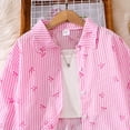 thumbnail image 3 of Hessimy Toddler Pajamas Boys Girls Baby Sets Kids Snug fit Long-Sleeve Sleepwear plus size pajamas(Pink,11-12 Years), 3 of 6