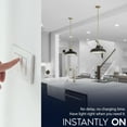 thumbnail image 5 of Luxrite A19 LED Light Bulb 12.5W=100W 4000K 1500 Lumens Non-Dimmable E26 Base Enclosed Fixture Rated Damp Rated ETL 16 Pack, 5 of 7