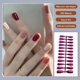 thumbnail image 5 of Qarigey Uñas postizas largas cortas de mano Multicolor uñas postizas manicura a la moda a juego pequeñas puntas de manos de cubierta Juegos de manicura Morado oscuro, 5 of 5