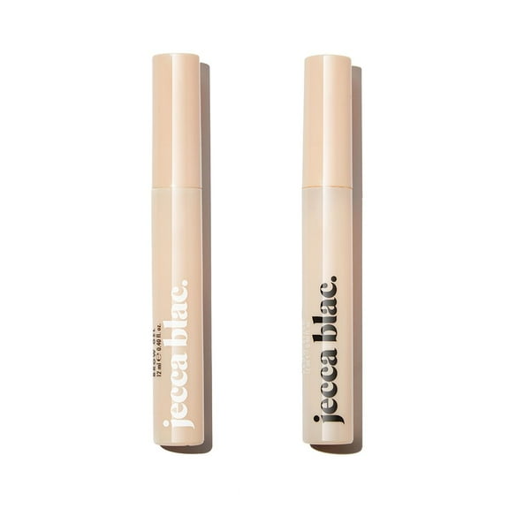 Jecca Blac Brow Seal & Block, Bundle, Waterproof Formula, Seamless Base for Fully Concealing and Blocking Brows, 2 x 12ml