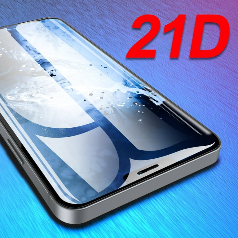 Cristal templado 21D para iPhone 12 iPhone 12 PRO protector